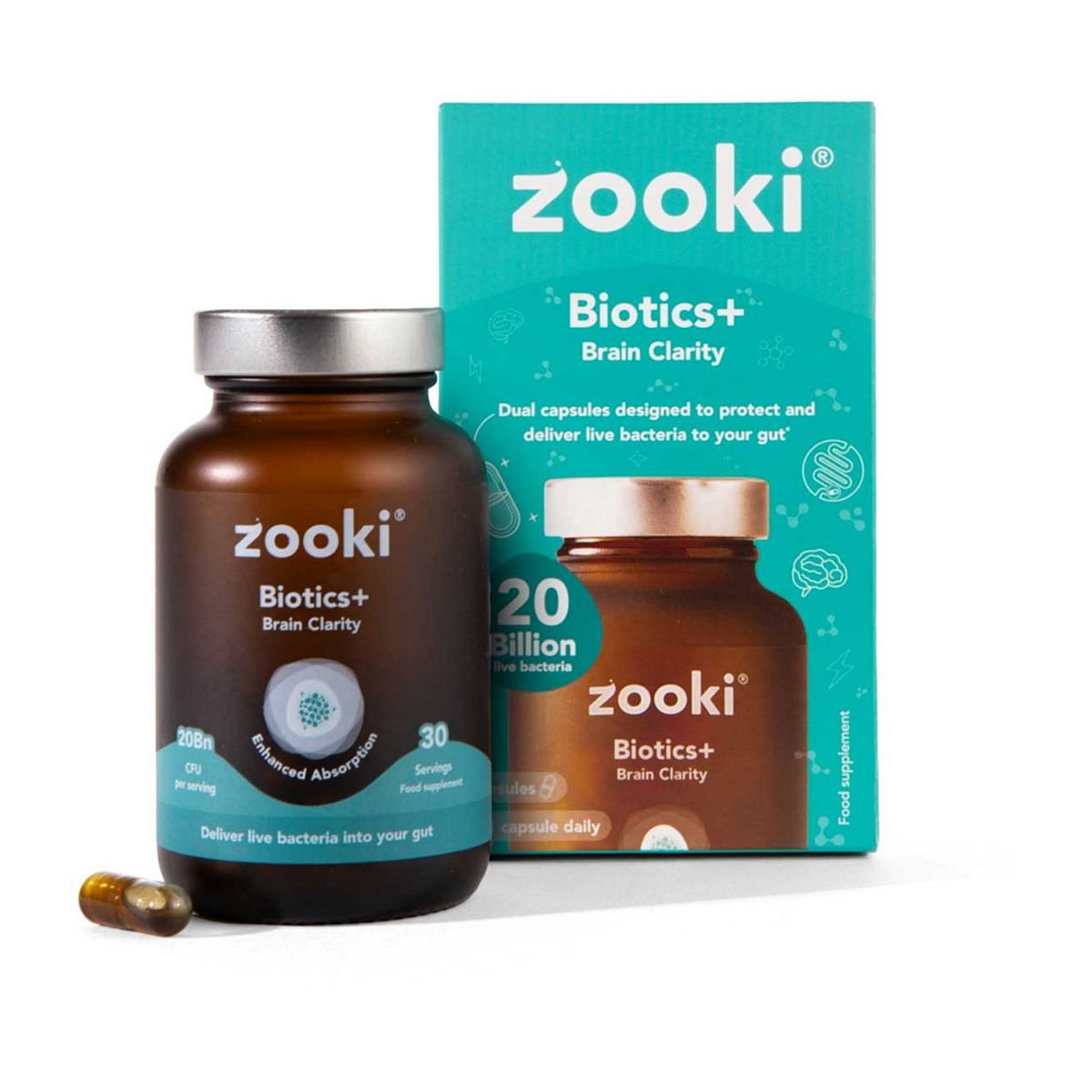 Zooki Biotics+ Capsules 30S
