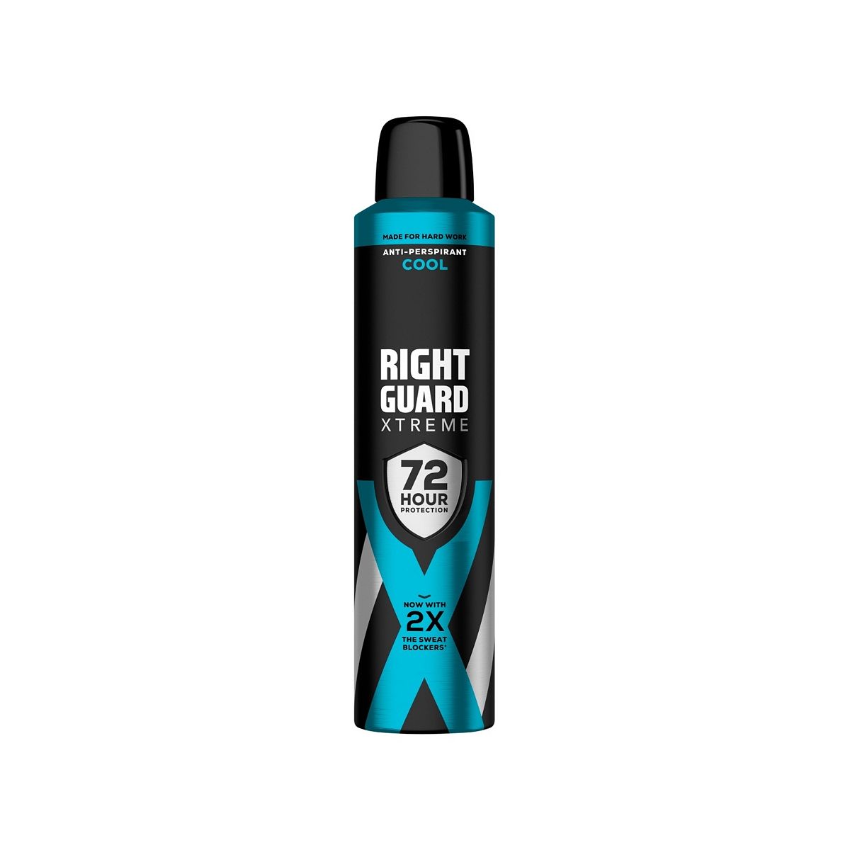Right Guard Xtreme Men 72H Cool Antiperspirant Deodorant250 ml, 250ml