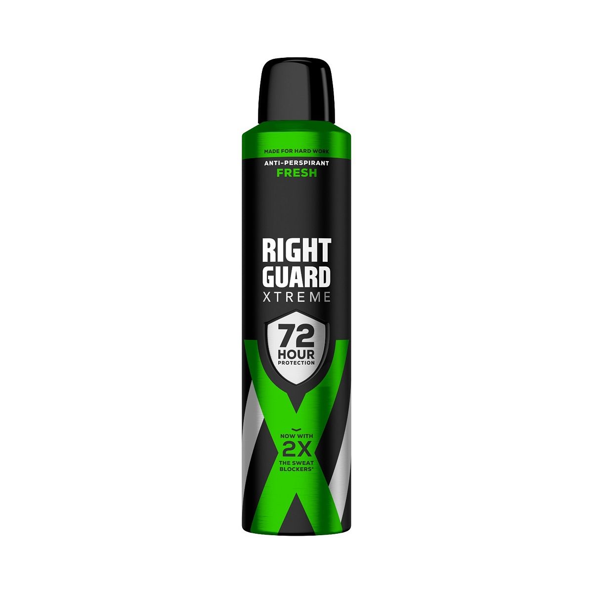 Right Guard Xtreme Men 72H Fresh Antiperspirant Deodorant250 ml, 250ml