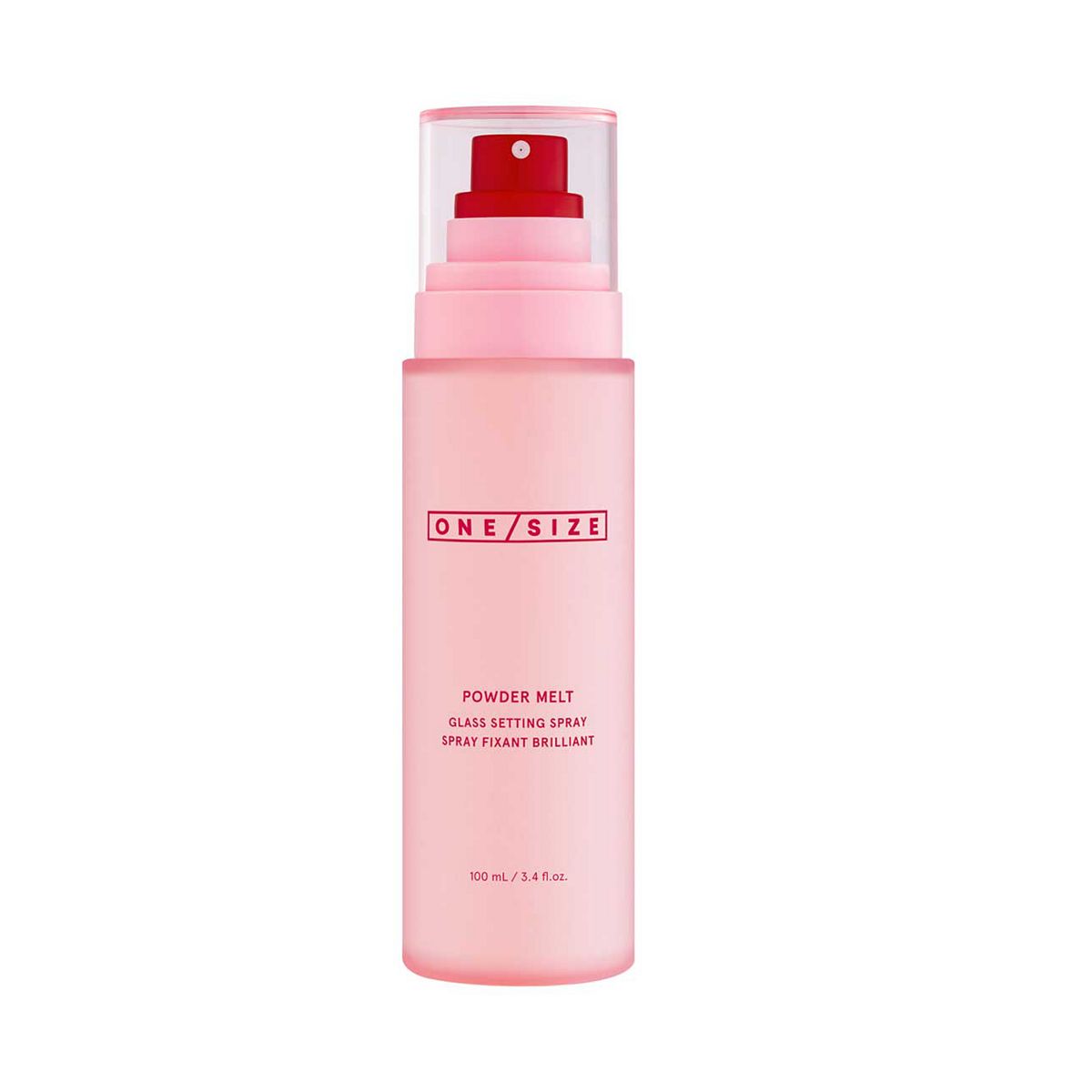 One/Size Powder Melt Glass Setting Spray