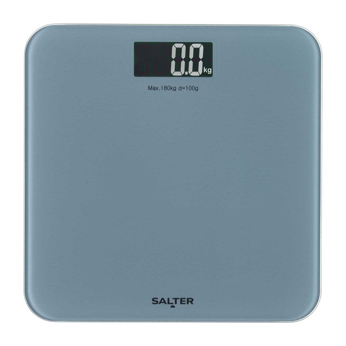 Salter Brushed Grey Electronic Bathroom Scale