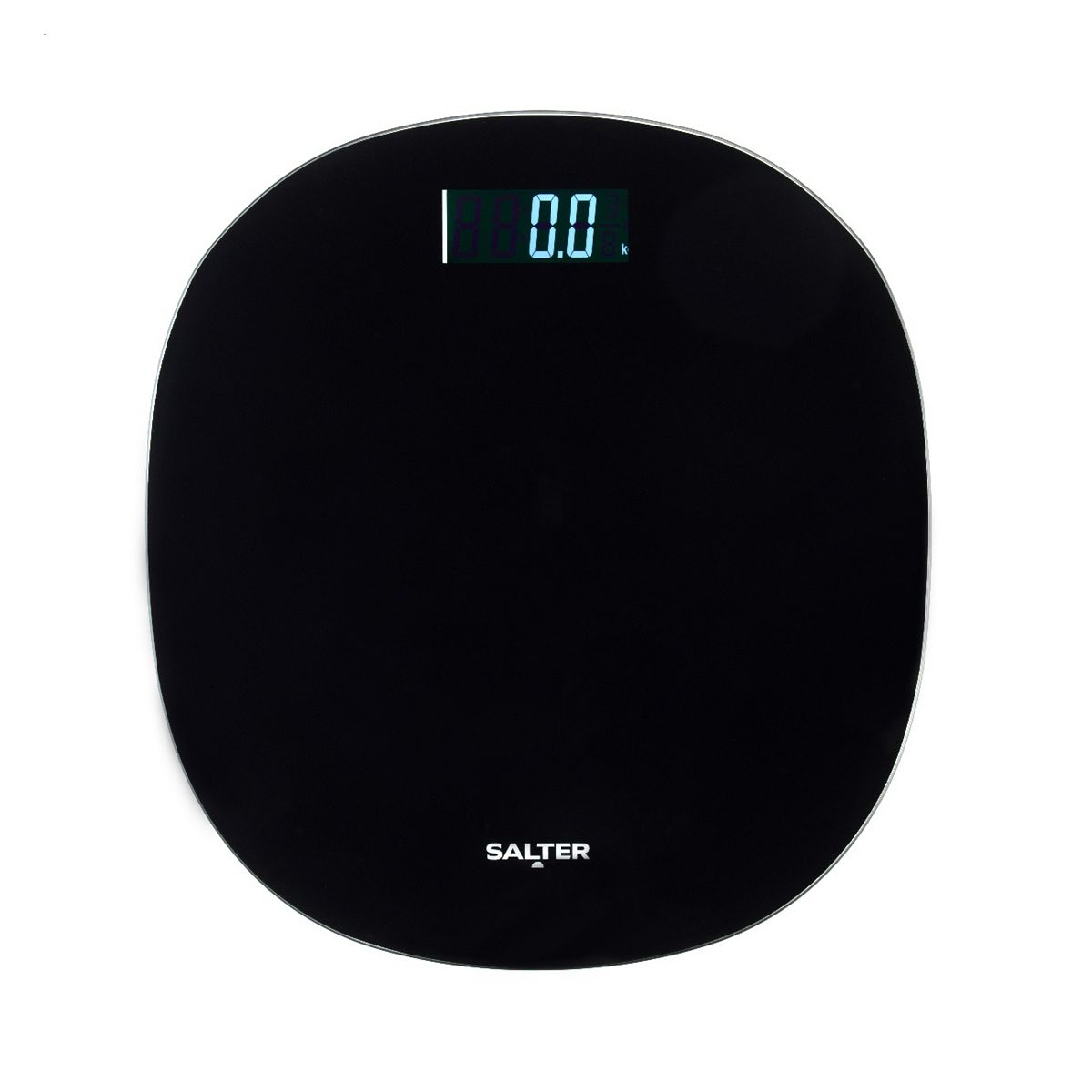 Salter Round Electronic Scale Black