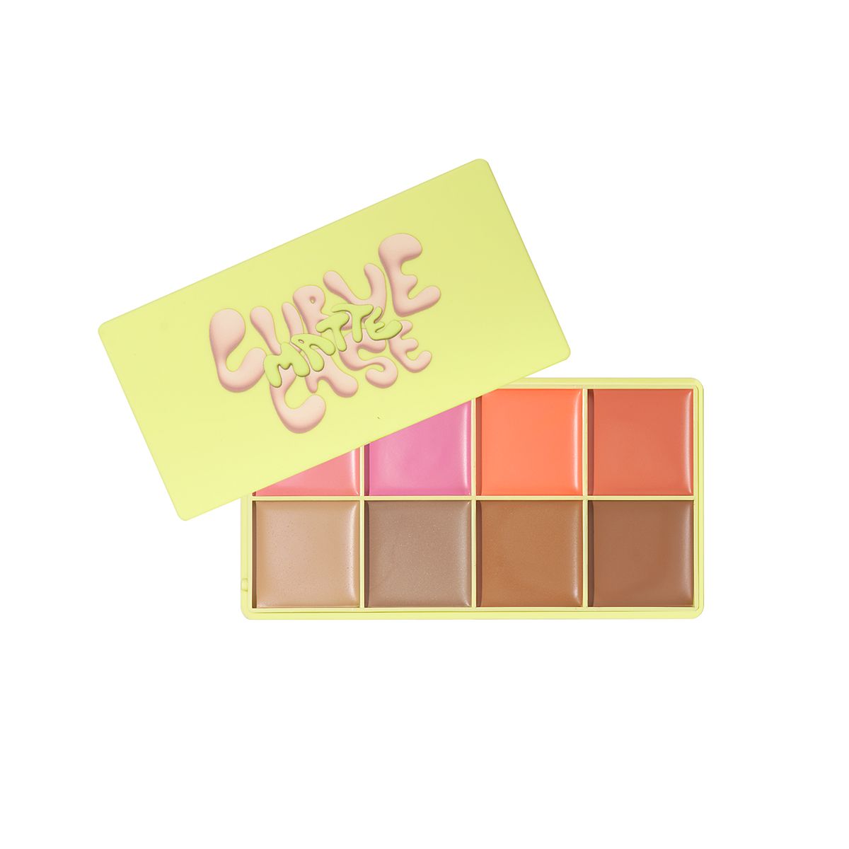 Made By Mitchell Curve Case Matte Blusher Palette Light 8X5g