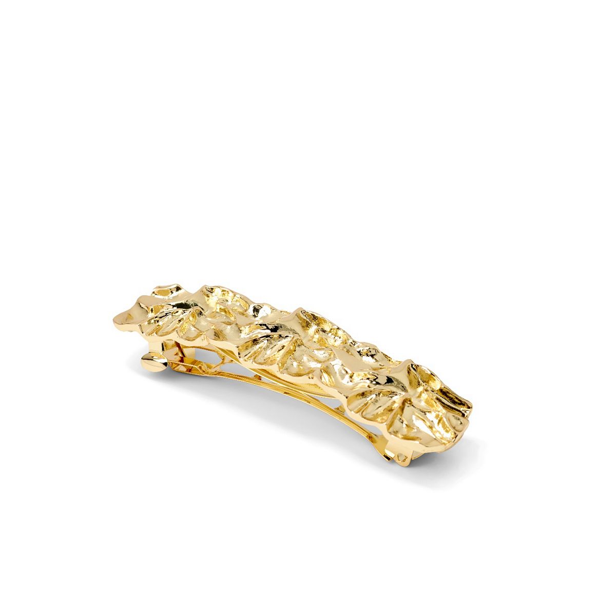   Gold Hair Clip Multicolor