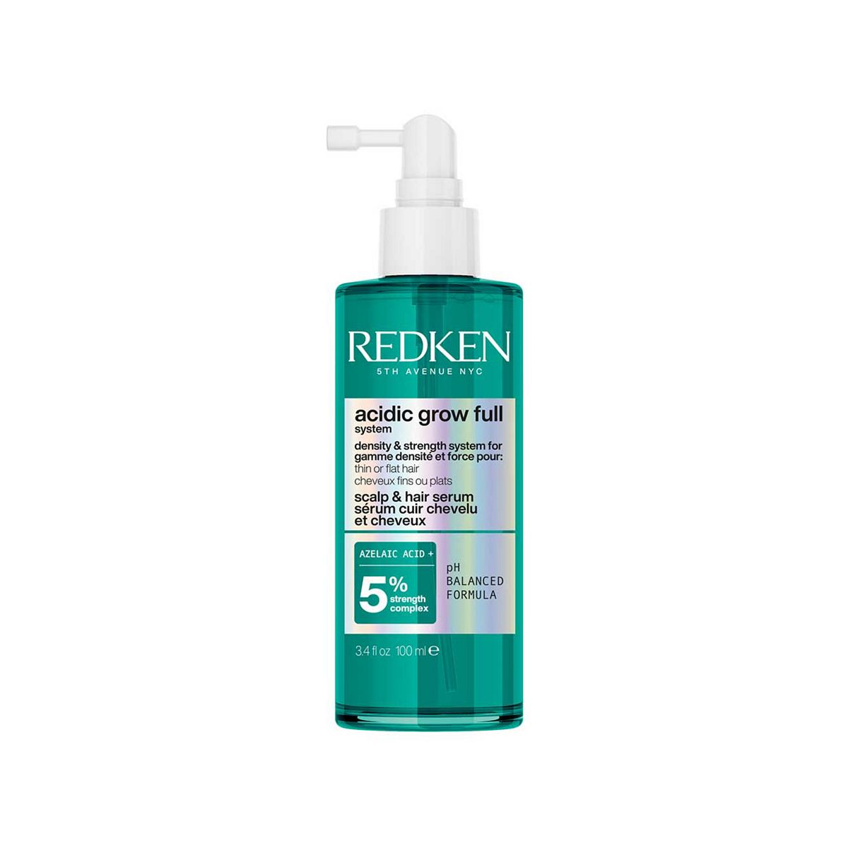 Redken Acidic Grow Full System Hair Serum For Thin Hair, Strengthens & Thickens 100ml