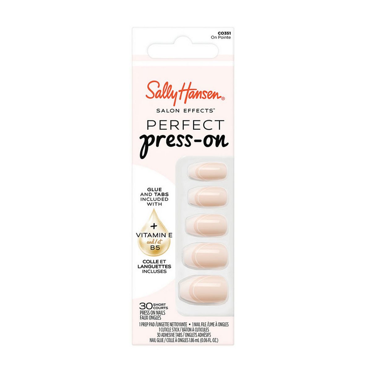 Sally Hansen Salon Effects Perfect Press-On Nails A La Mode