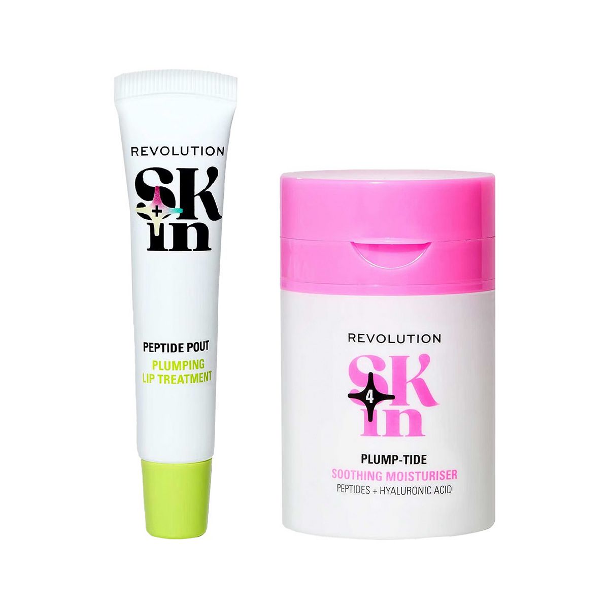 Revolution Skin Peptide Moisturiser & Lip Treatment Bundle