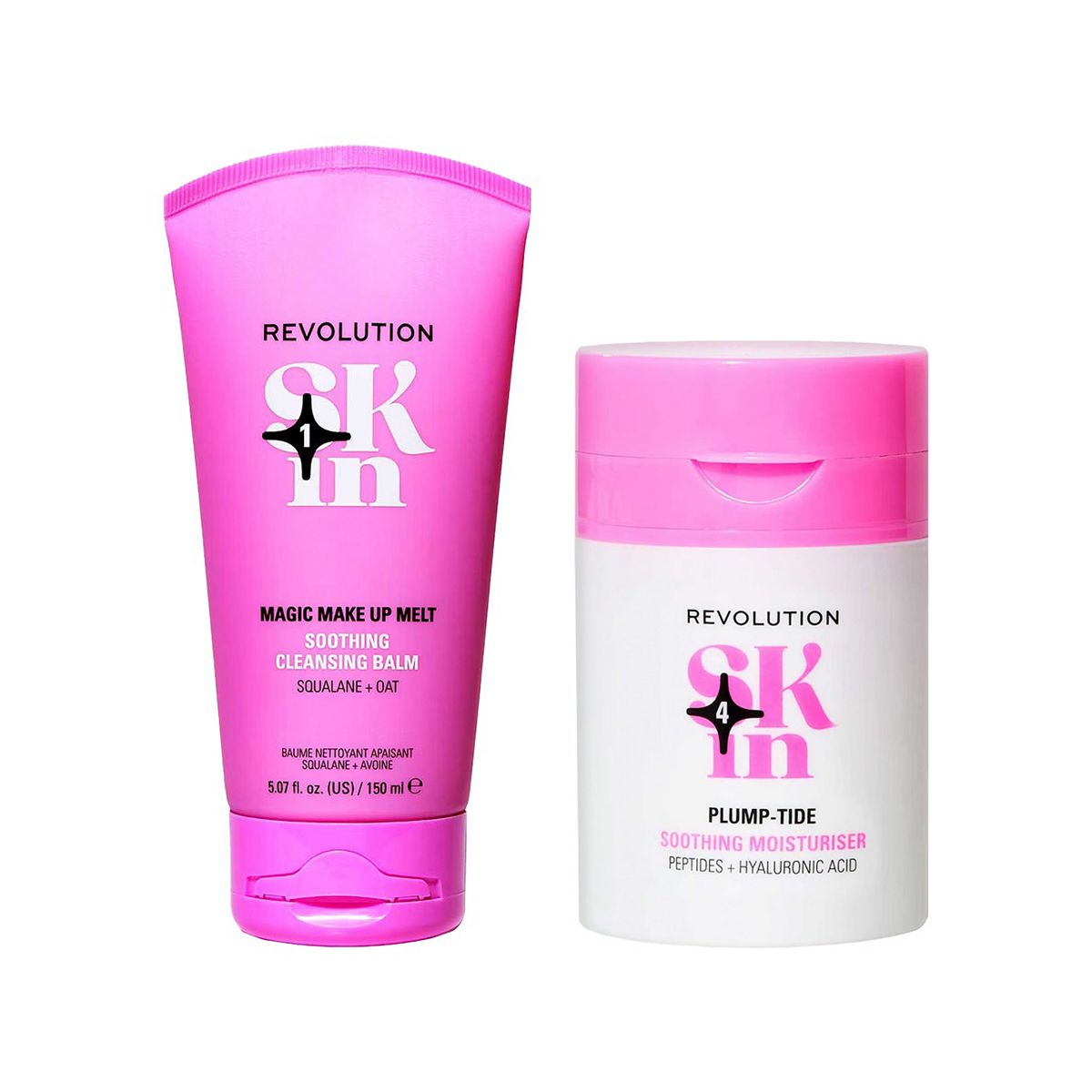 Revolution Skin Go Gentle Cleanse & Moisturise Duo