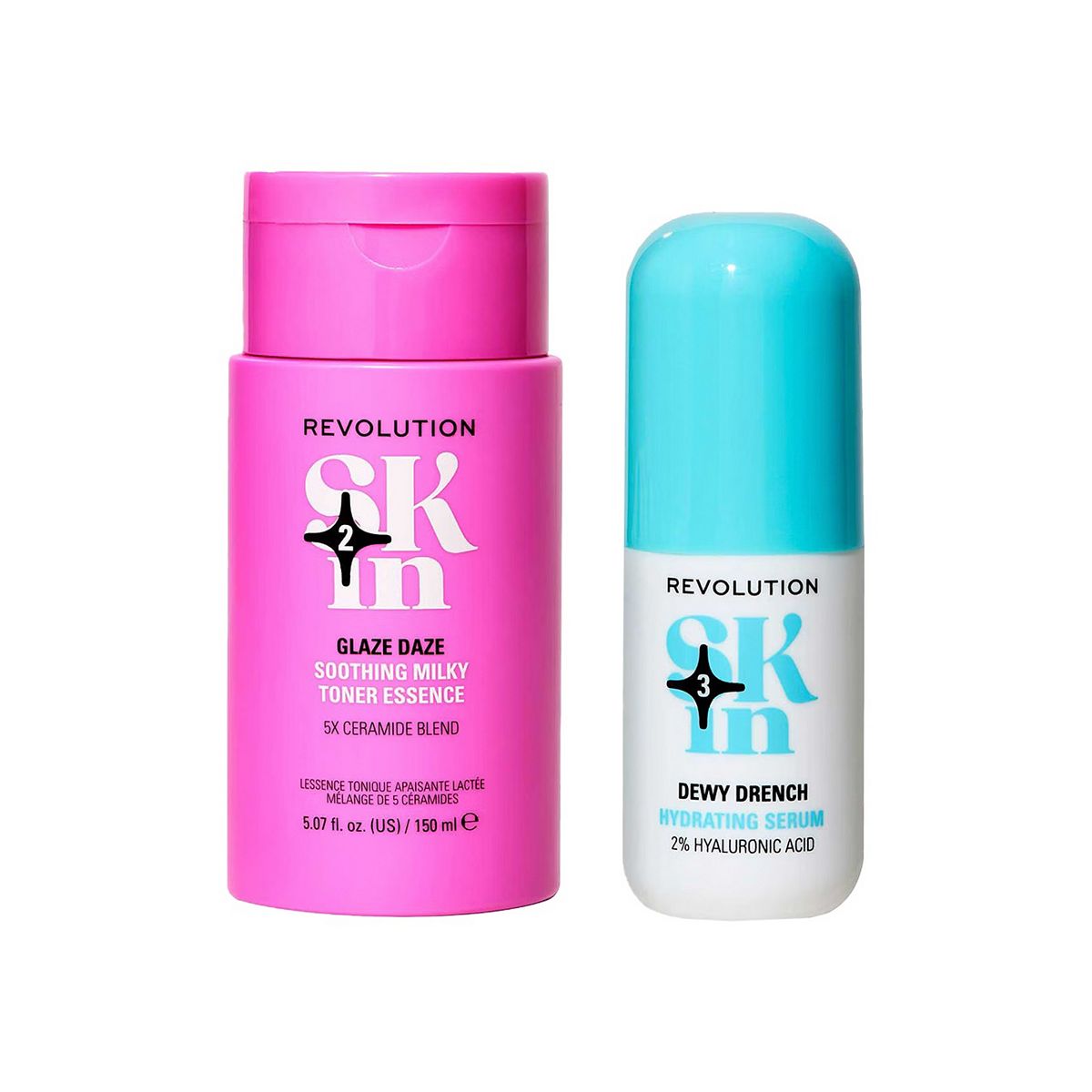 Revolution Skin Hydrate And Soothe Toner & Serum Duo