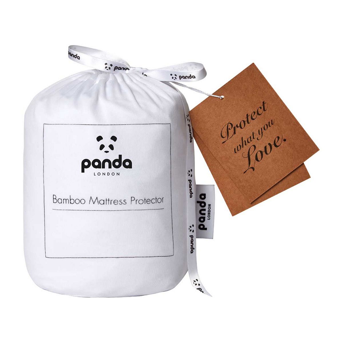 Panda Bamboo Mattress Protector King