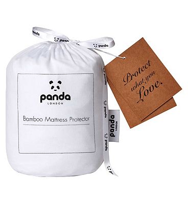 Panda Bamboo Mattress Protector Super King
