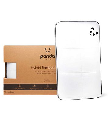 Panda Hybrid Memory Foam Bamboo Pillow