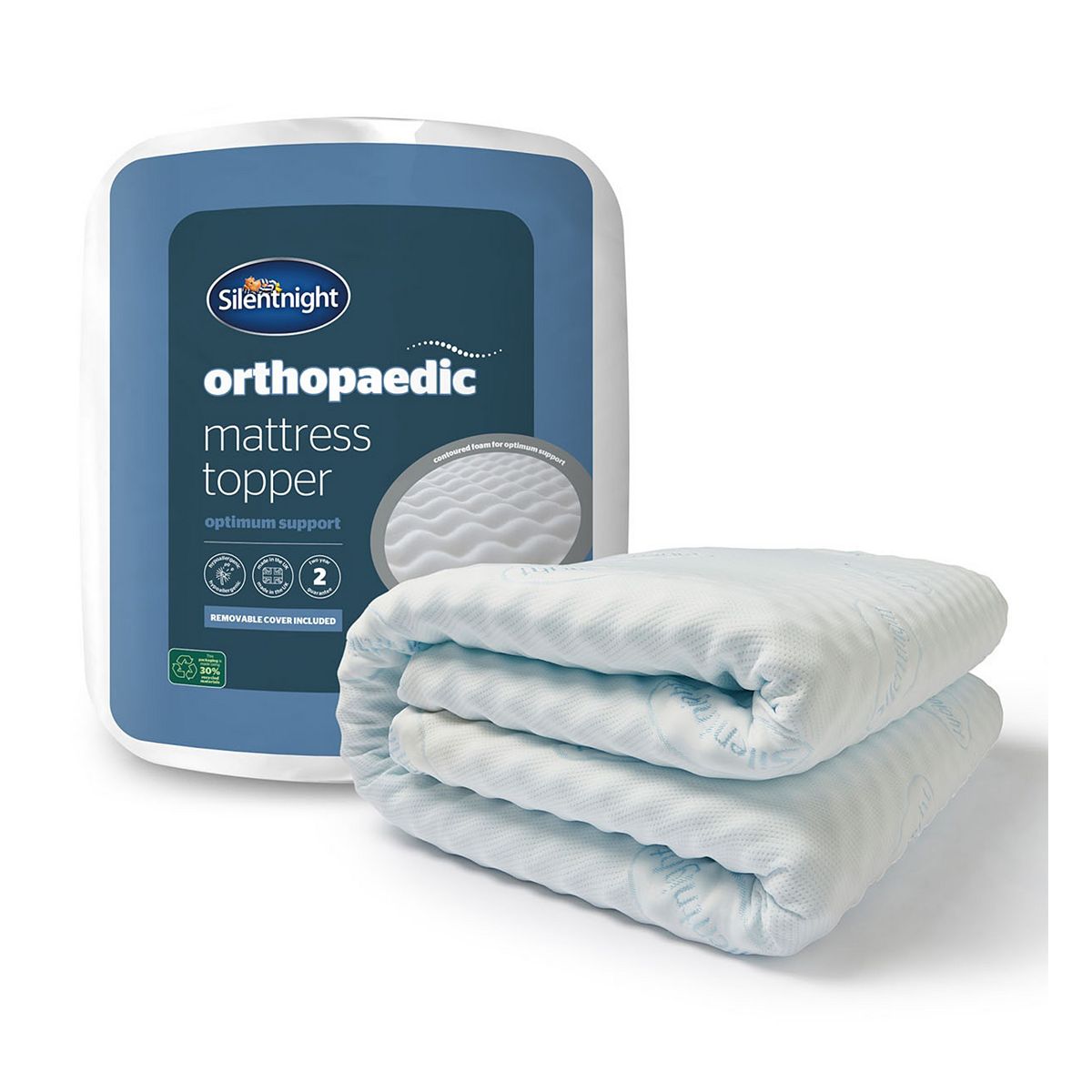 Silentnight 3Cm Orthopaedic Mattress Topper King