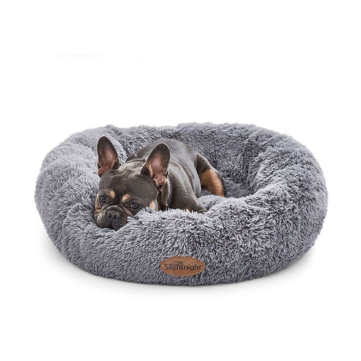 Silentnight Calming Donut Pet Bed Grey Extra Small