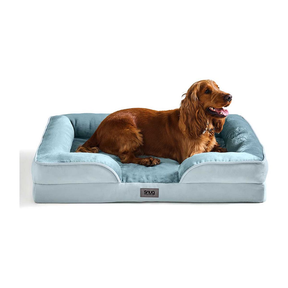 Snug Orthopaedic Pet Bed Blue Extra Large