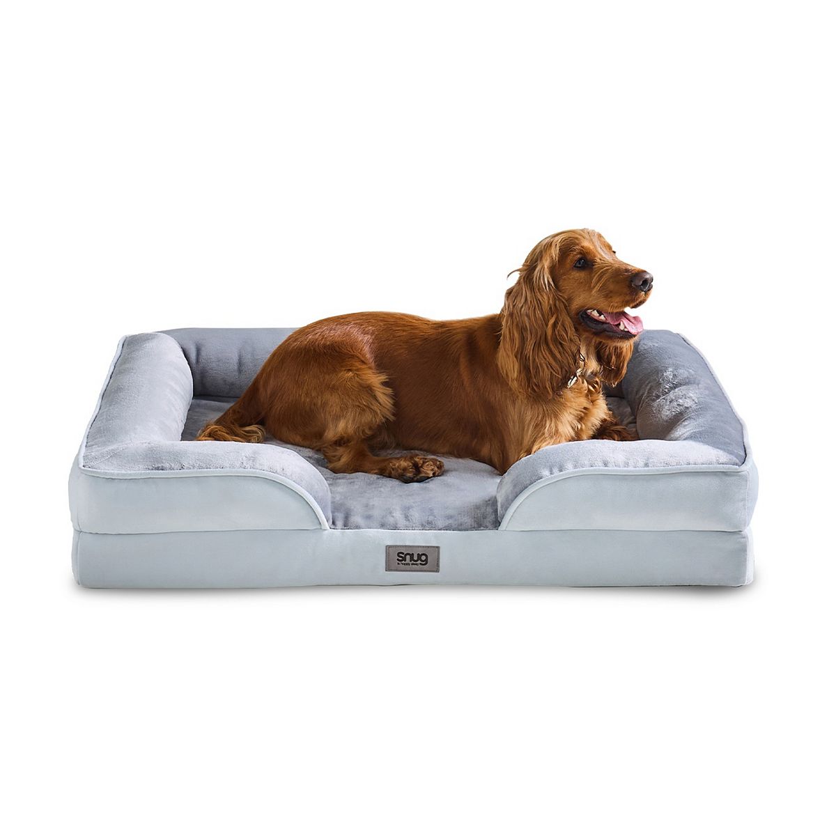 Snug Orthopaedic Pet Bed Grey Extra Large