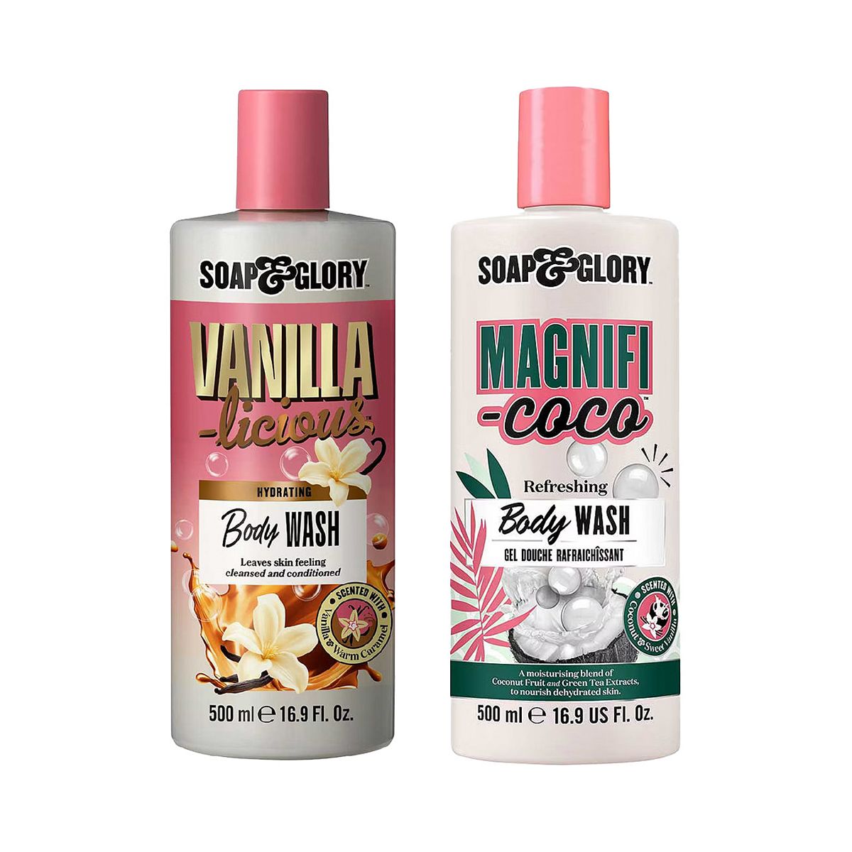 Soap & Glory Vanilla & Magnificoco Wash Duo
