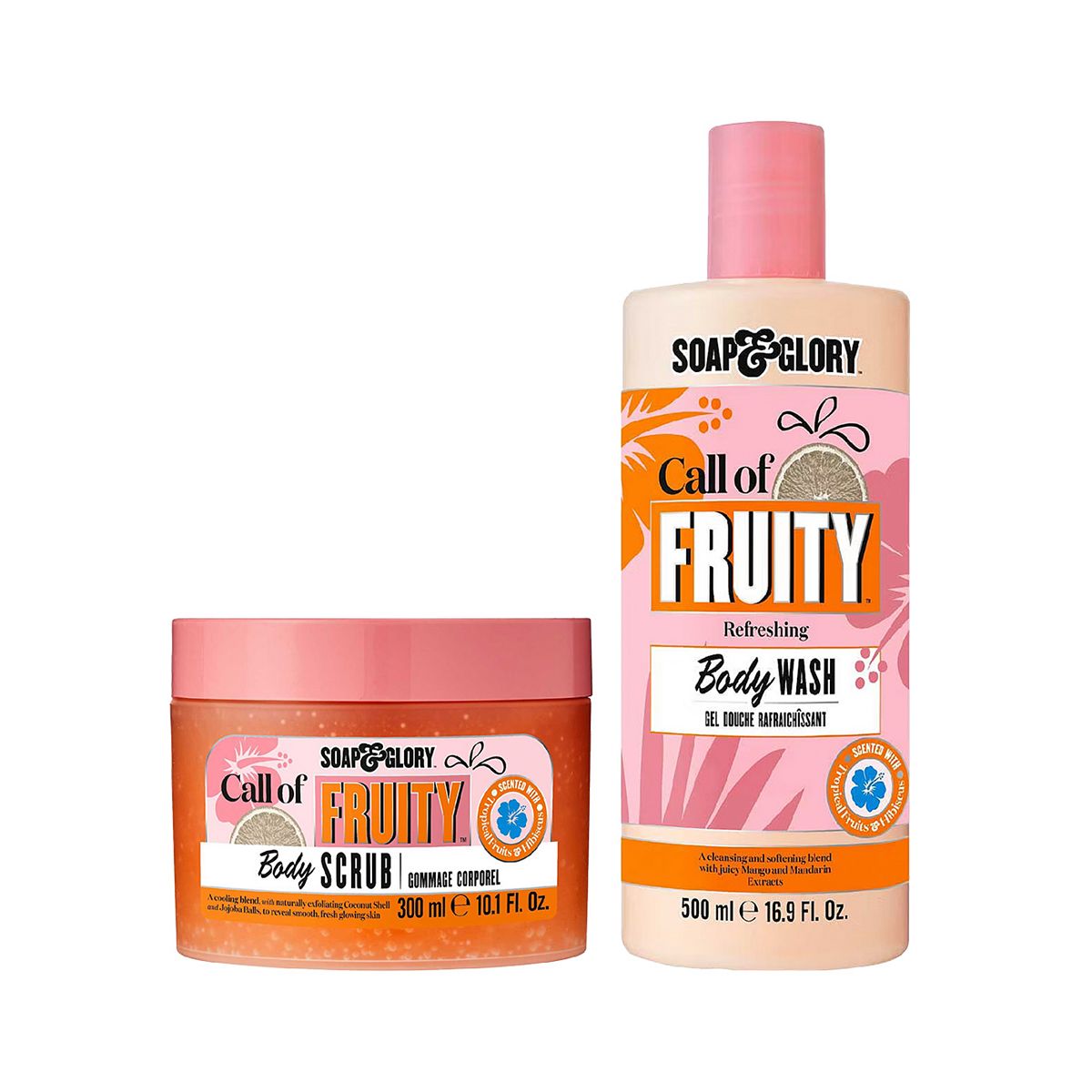 Soap & Glory Call Of Fruity Wash & Scrub Duo