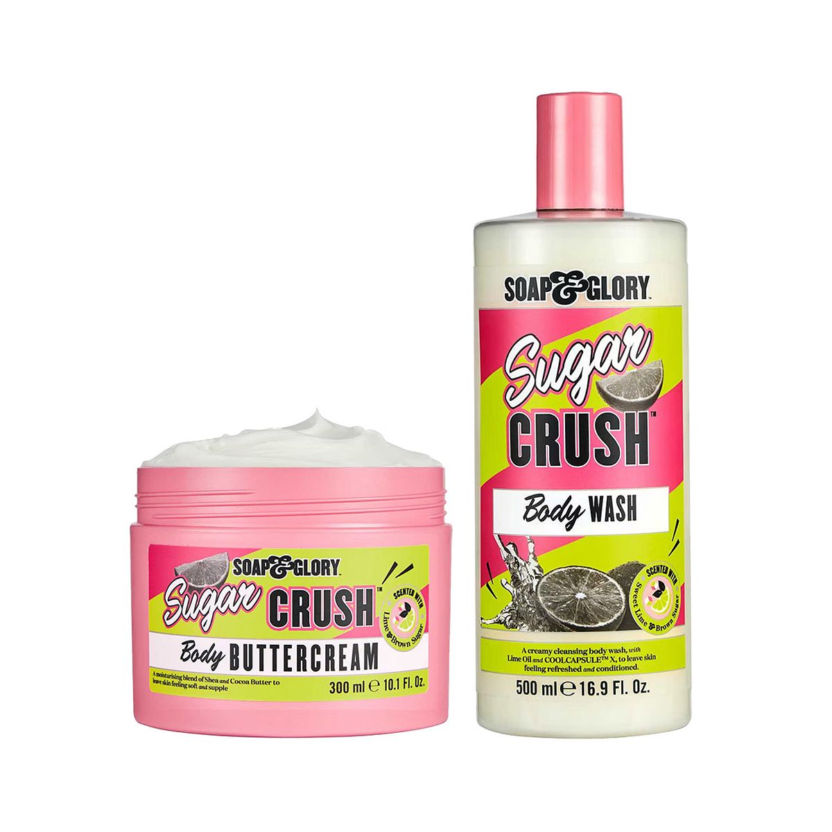 Soap & Glory Sugar Crush Wash & Butter Duo