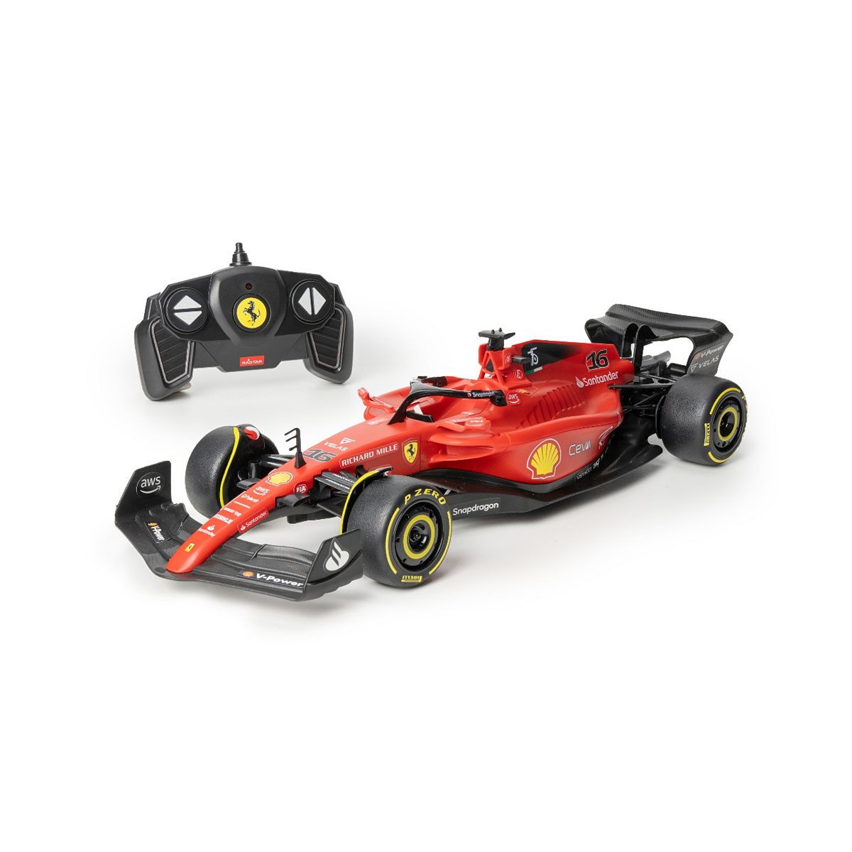 The Source Rastar Ferrari F1-75 Remote Control Car Thrilling 1:18 Scale Racing Fun