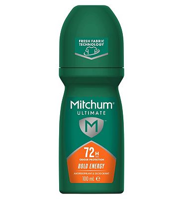 Mitchum Men’s Ultimate 72H Bold Energy Roll On 100ml