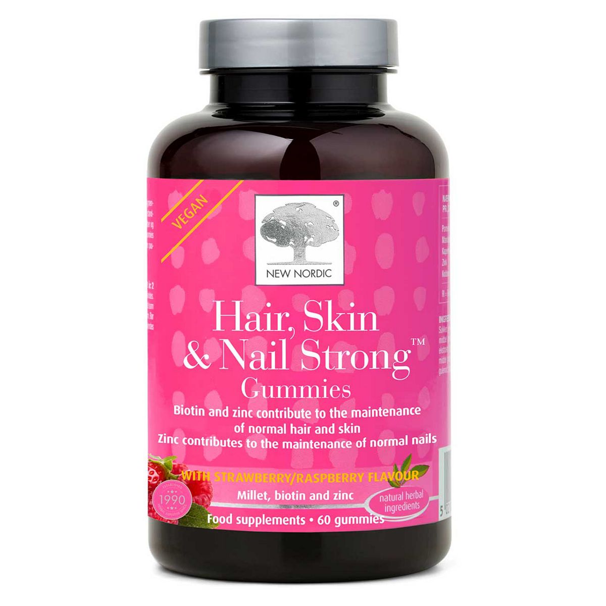 New Nordic Hair, Skin & Nail Gummies 60