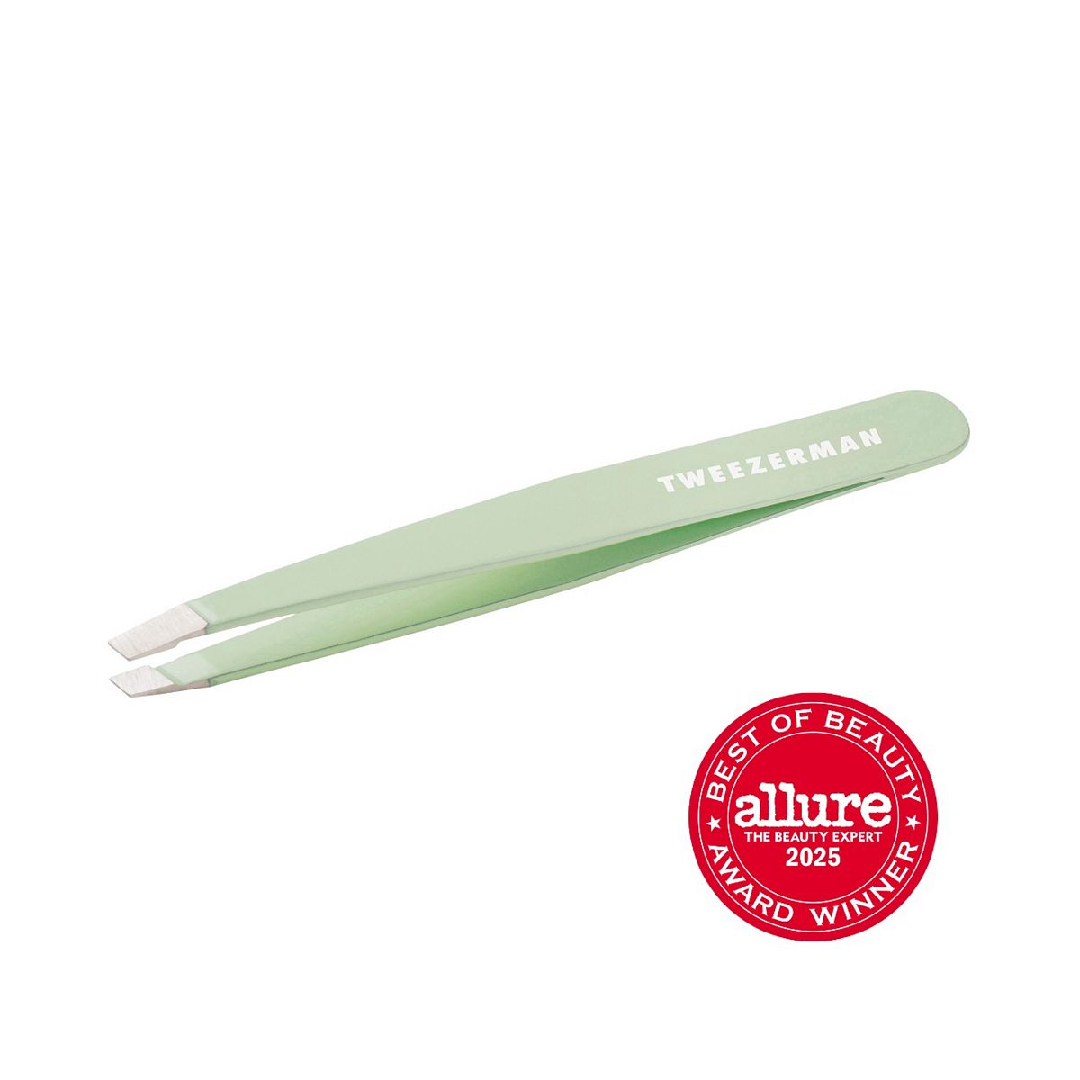 Tweezerman Full Slant Tweezer Pistashio