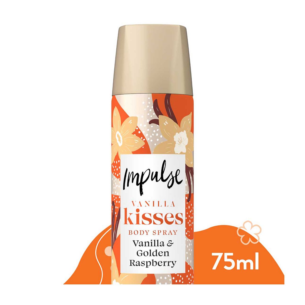 Impulse Vanilla Kisses Body Spray 75Ml