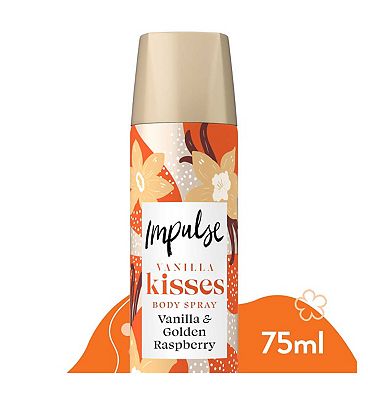 Impulse Vanilla Kisses Body Spray 75ml
