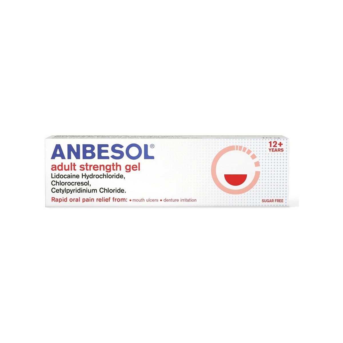 Anbesol Adult Strength Gel - 10g