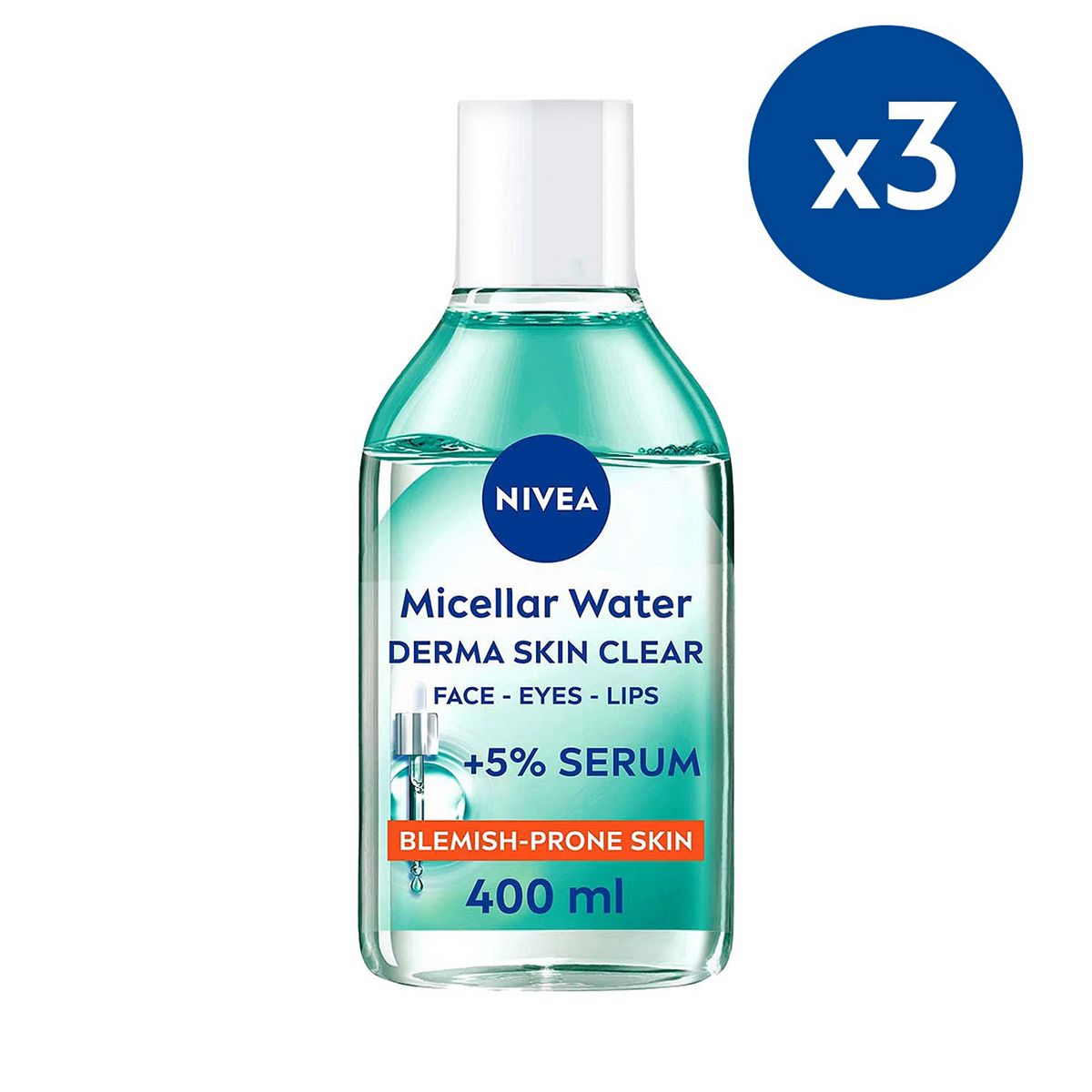 Nivea Derma Serum Micellar Water 400ml