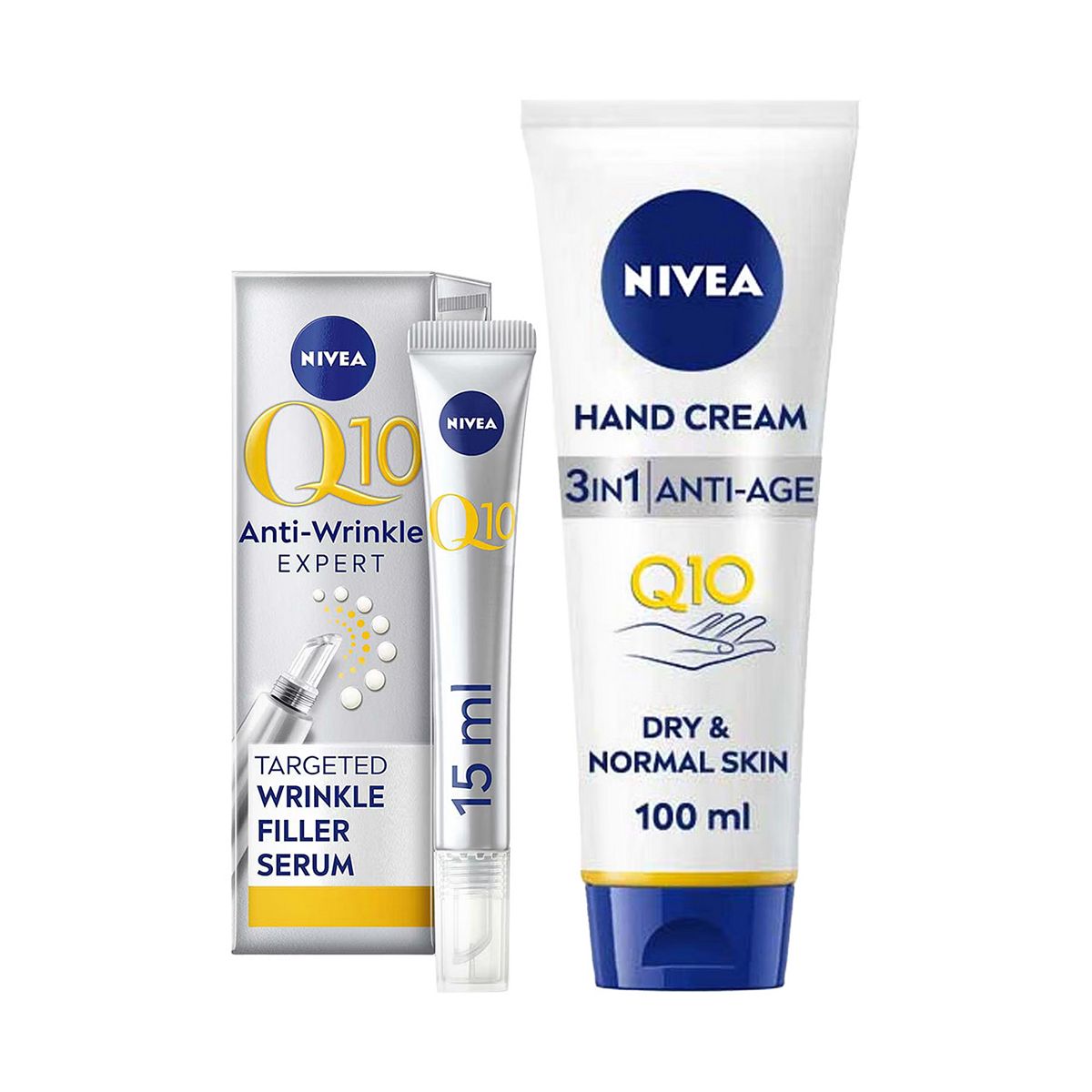 Nivea Q10 Serum & Hand Cream Bundle