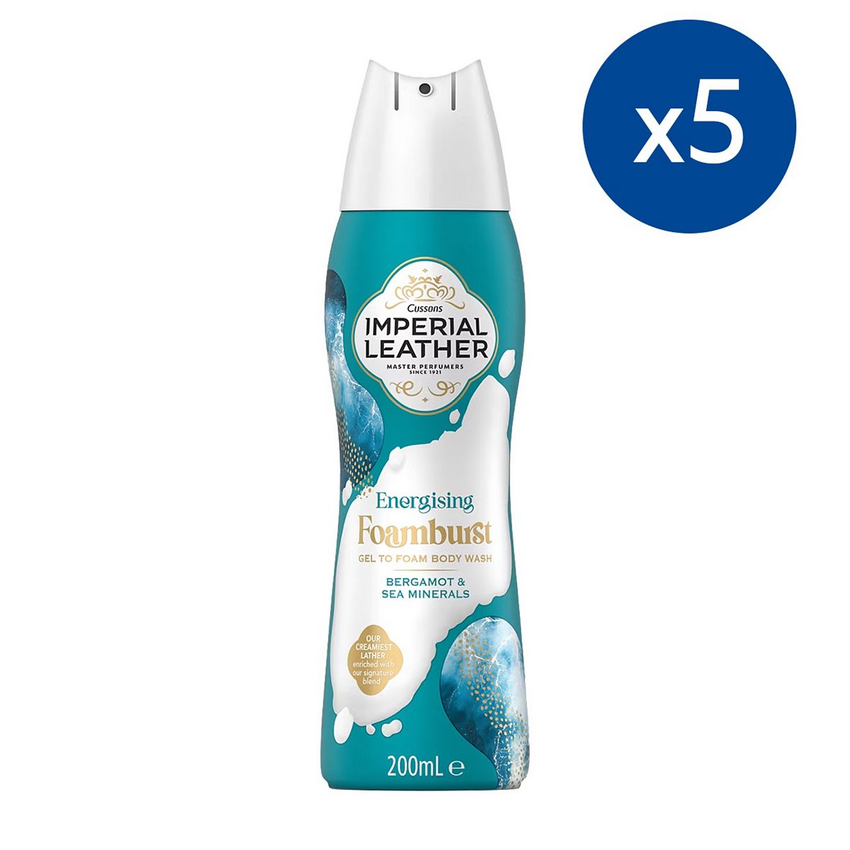 Imperial Leather Bergamot Foamburst X5