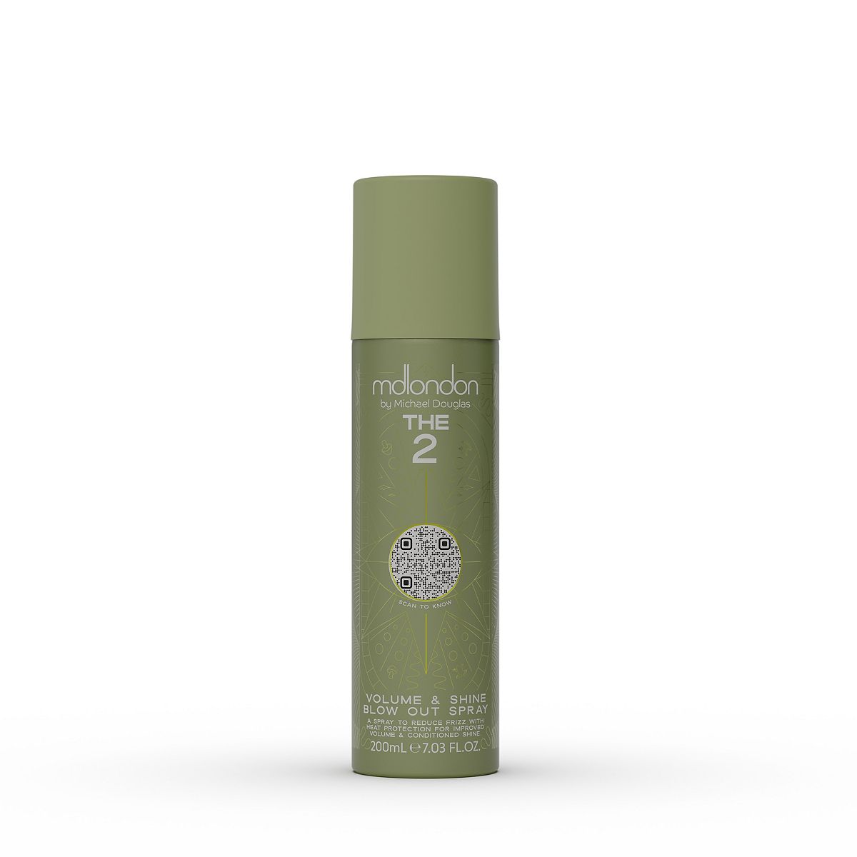 MDLondon The Two Volume And Shine Blow Out Hairspray200 ml, 200ml