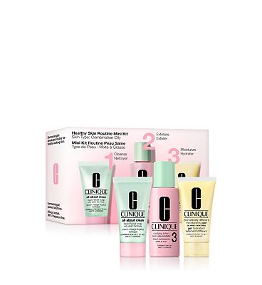 Clinique Healthy Skin Routine Mini Kit Skin Type:  Combination Oily (2)