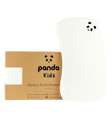 Panda Kids Bamboo Memory Foam Pillow Baby 1 Year+