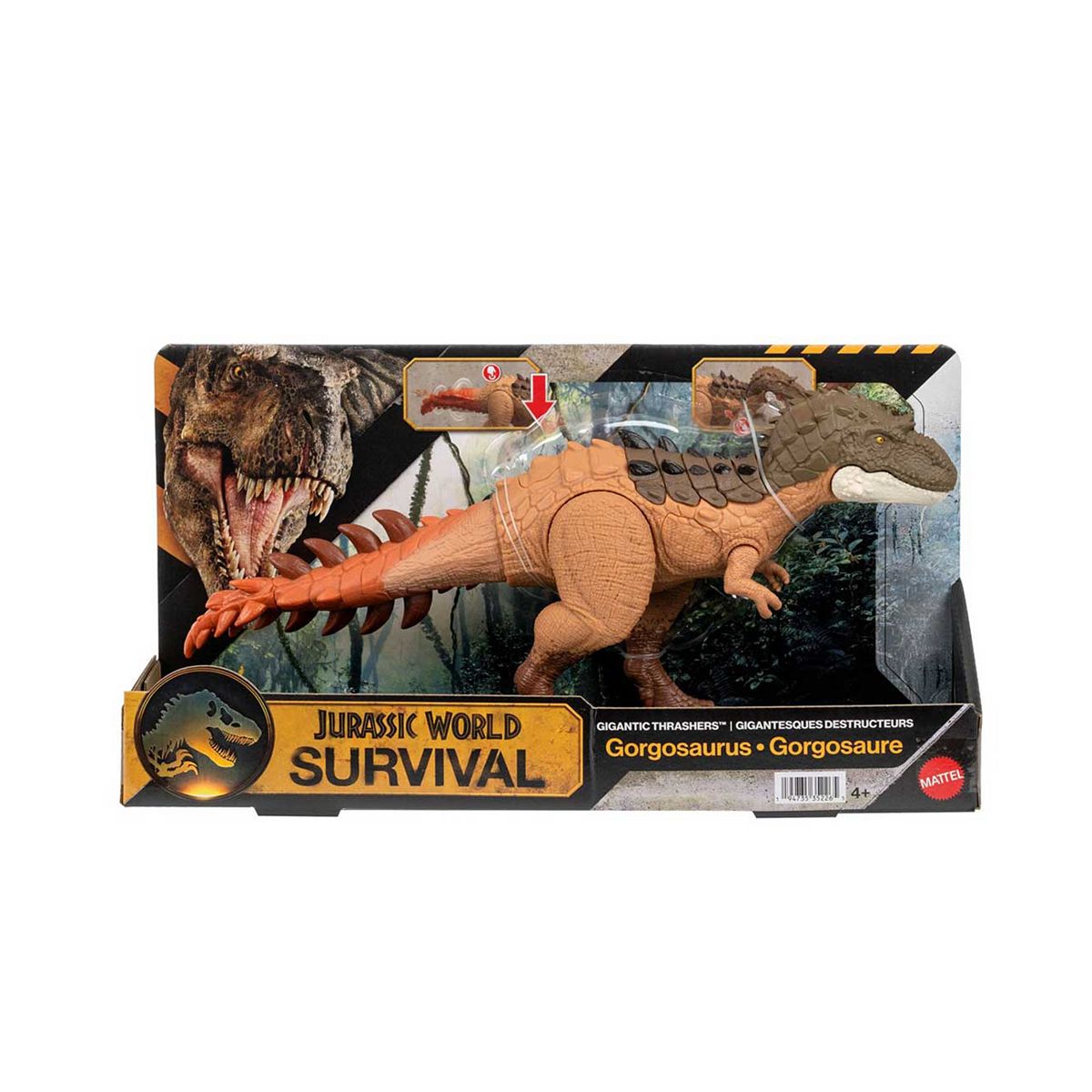 Jurassic World Mattel Gigantic Thrasher Gorgosaurus Dinosaur