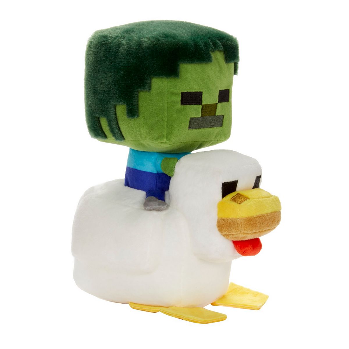 Minecraft Mattel 8In Deluxe Plush Chicken Jockey