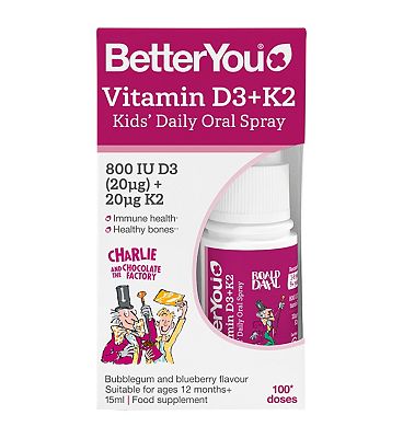 Betteryou Vitamin Dandk2 Kids Daily Oral Spray 15Ml