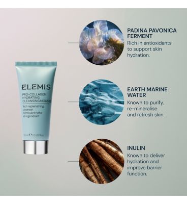Elemis Pro-Collagen Hydrating Cleansing Mousse 30ml (9)