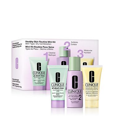 Clinique Healthy Skin Routine Mini Kit Skin Type: Dry Combination