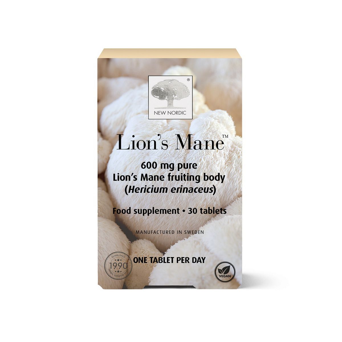 New Nordic Lion's Mane™ 30 Tablets