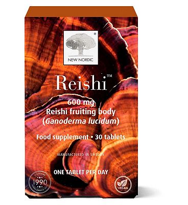 Click to view product details and reviews for New Nordic Reishi 30 Tablets.