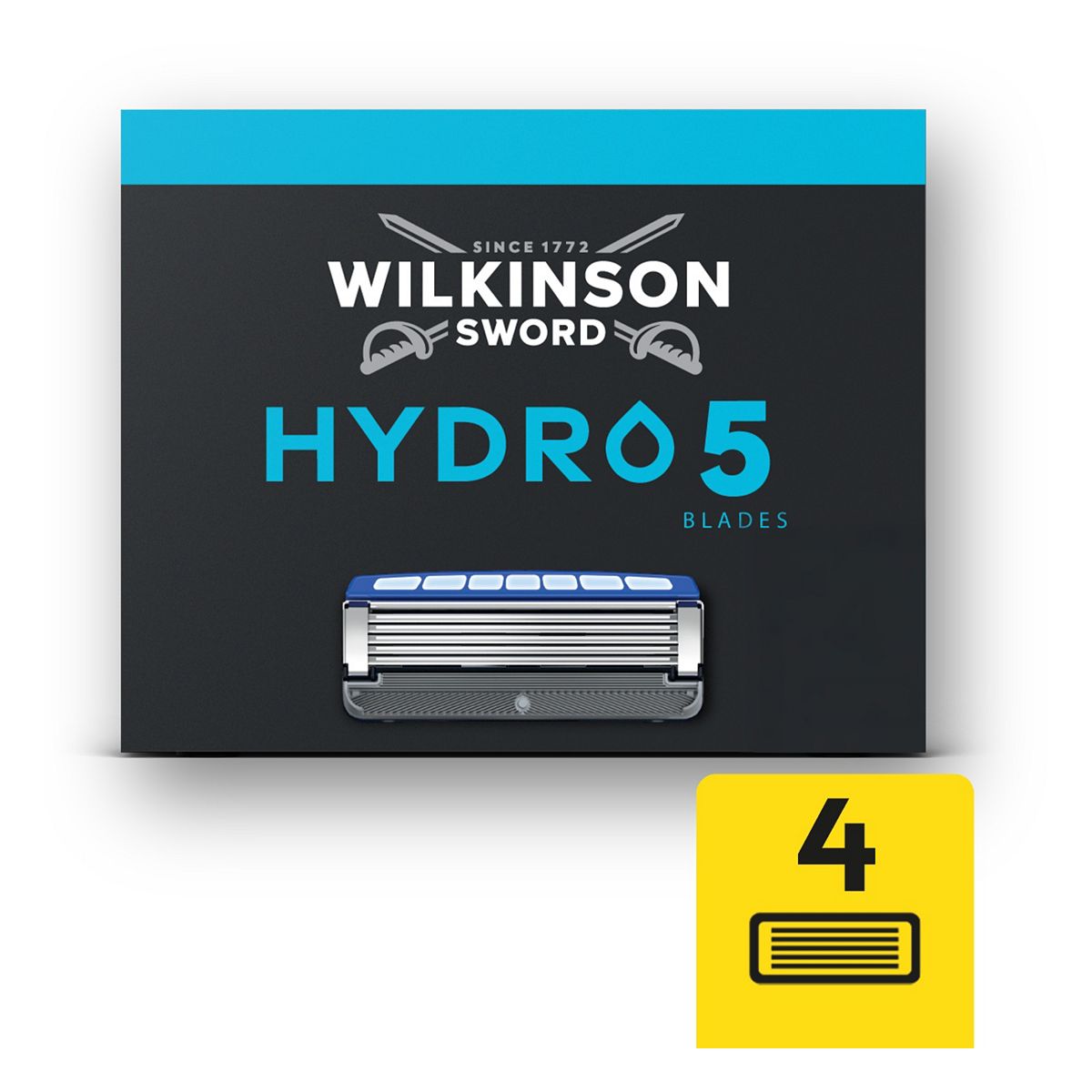 Wilkinson Sword Hydro 5 Men's Razor Blade Refills 4 Pack