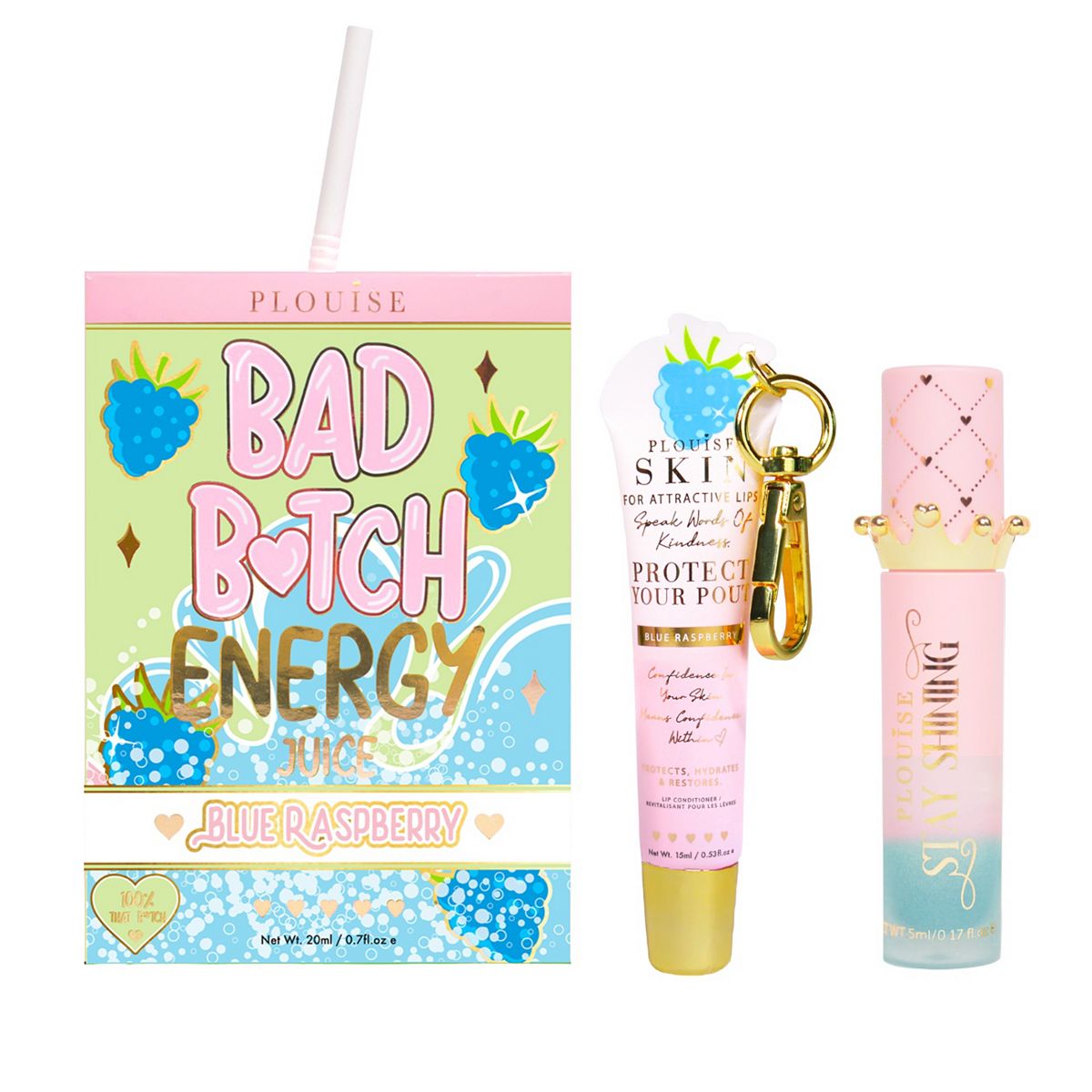 P.louise Bad B*Tch Energy Lip Duo Apple