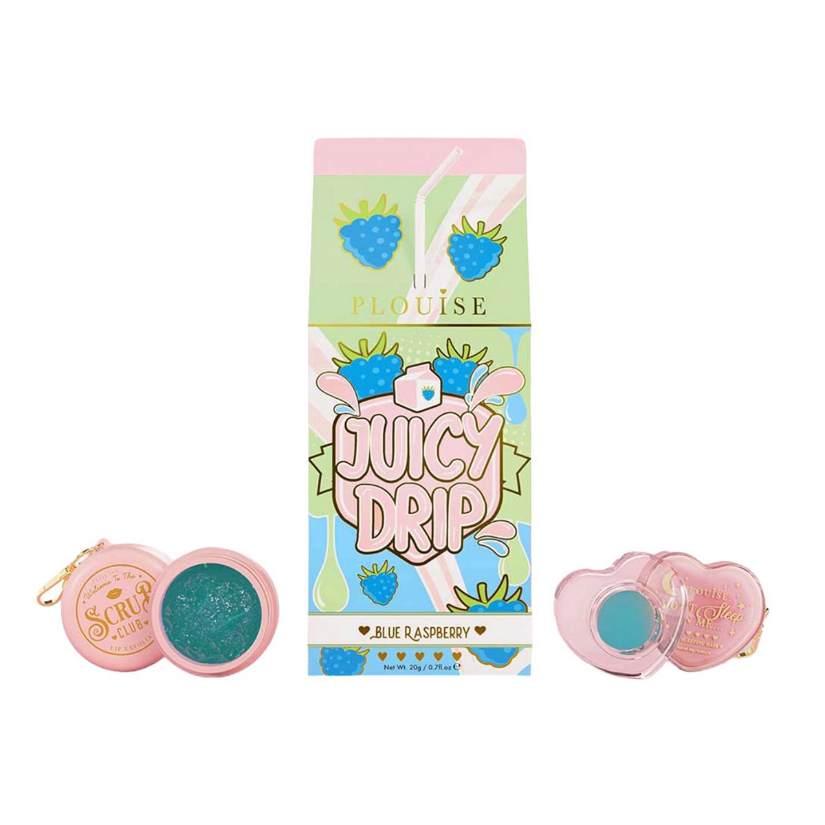 P.louise Juicy Drip Mask And Scrub Duo 20G