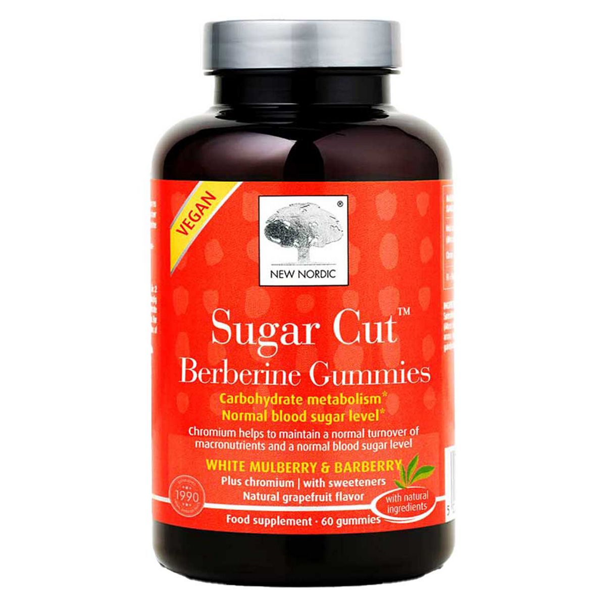 New Nordic Sugar Cut Berberine Gummies 60S