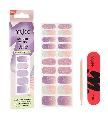 Click to view product details and reviews for Mylee Gel Wraps Dusk Till Dawn X20.