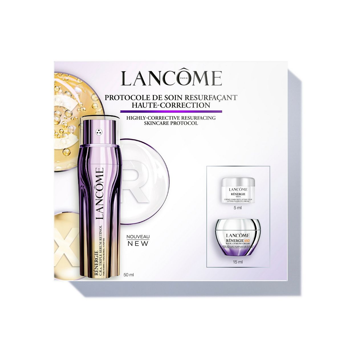 Lancome Renergie Triple Serum Retinol Routine 2026