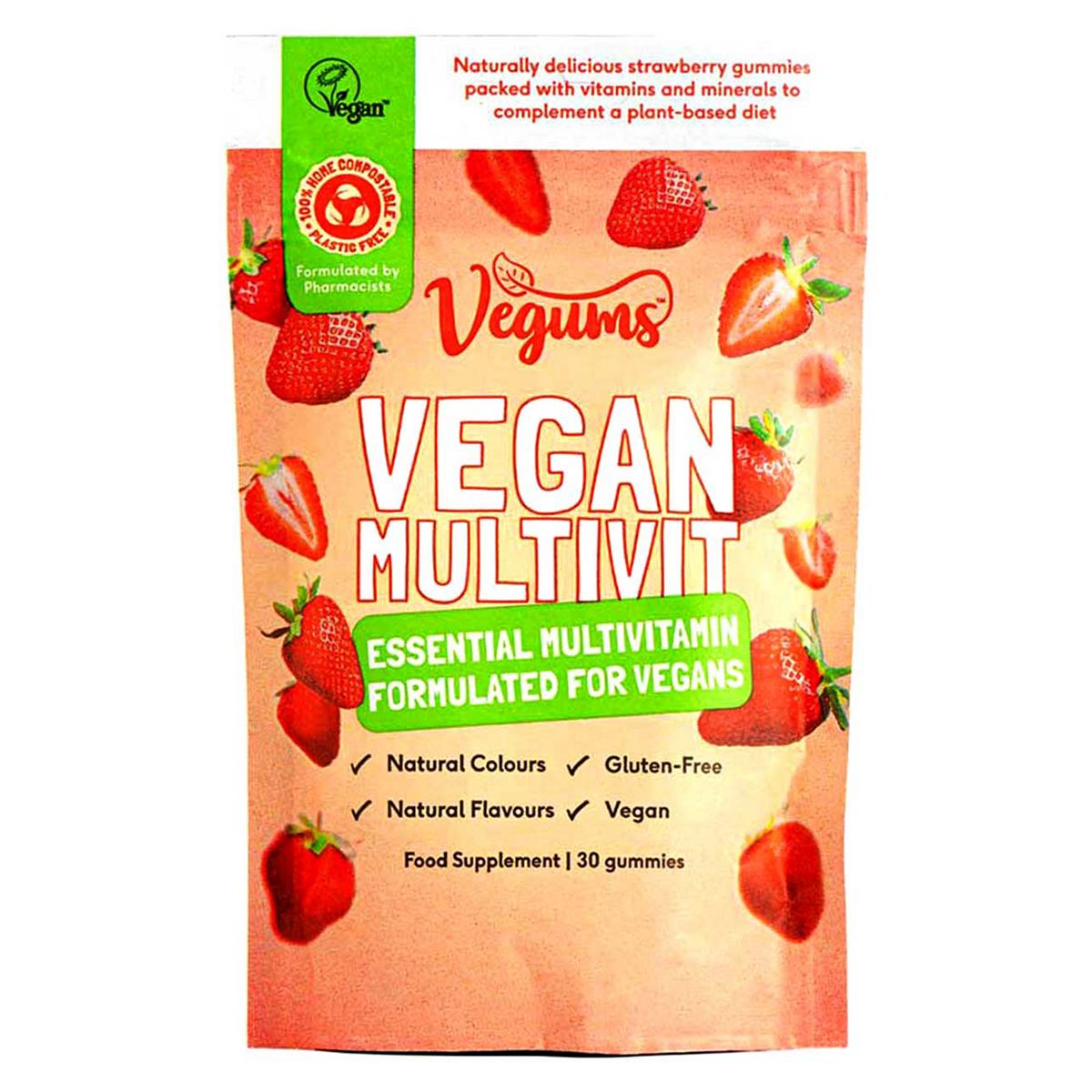 Vegums Multivitamin For Vegans 30 Gummies